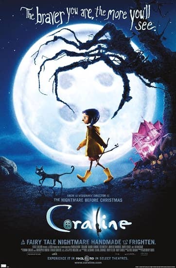 Coraline'Braver' Original Movie Poster 24X36: Indivifually Rolled 55126