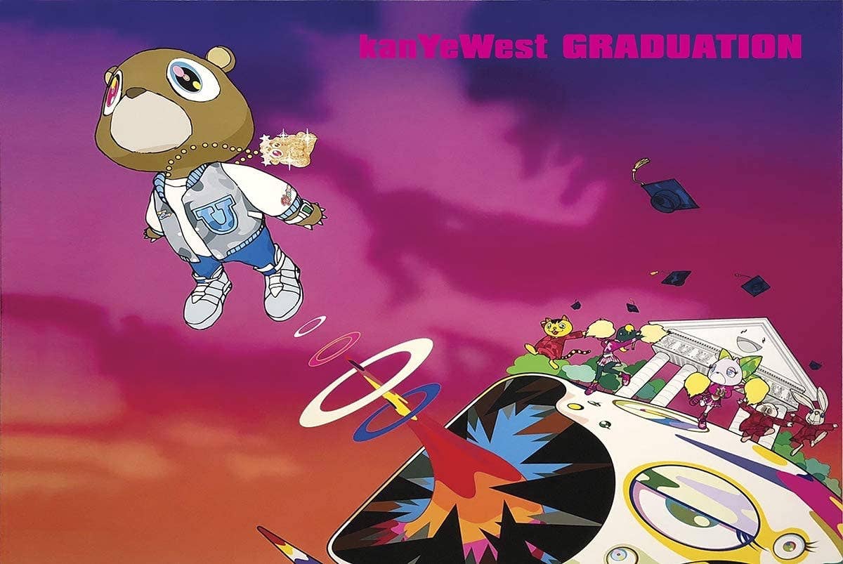 KW Graduation Kanye West Rap Music Album Cover Poster: Individually Rolled 54113