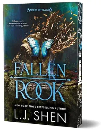 Fallen Rook (Deluxe Edition) (Society of Villains #3) by LJ Shen [PREORDER]
